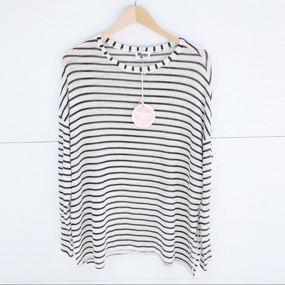 Show Me Your MuMu Sweaters - Show Me Your MuMu Striped Sweater